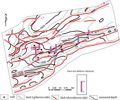Characteristics, Main Controlling Factors and Prediction of Complex Fracture–Cavity Reservoirs of Buried Carbonate Hills in the Weixinan Depression, Western South China Sea